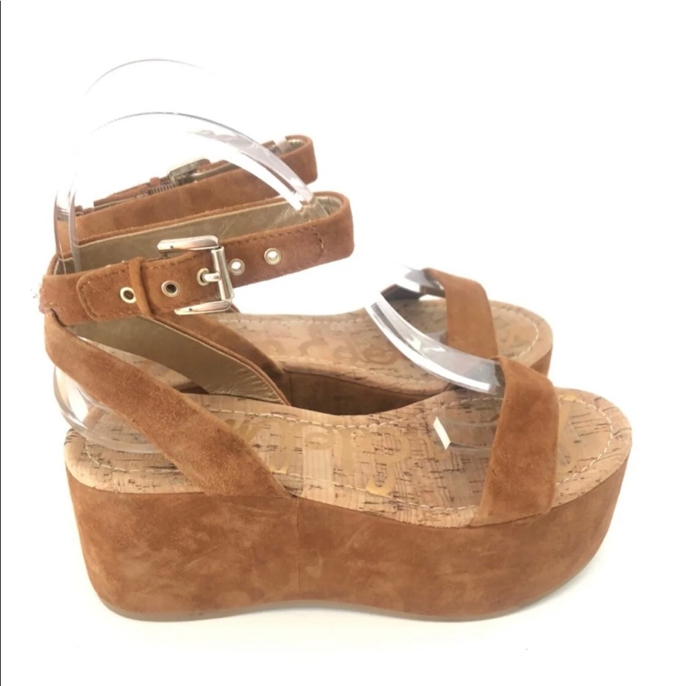 Sam Edelman Henley suede platform sandal